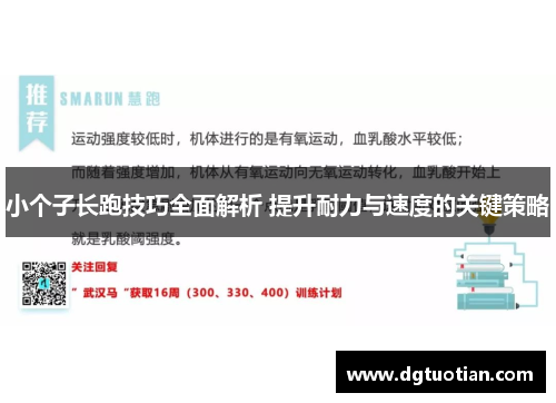 小个子长跑技巧全面解析 提升耐力与速度的关键策略